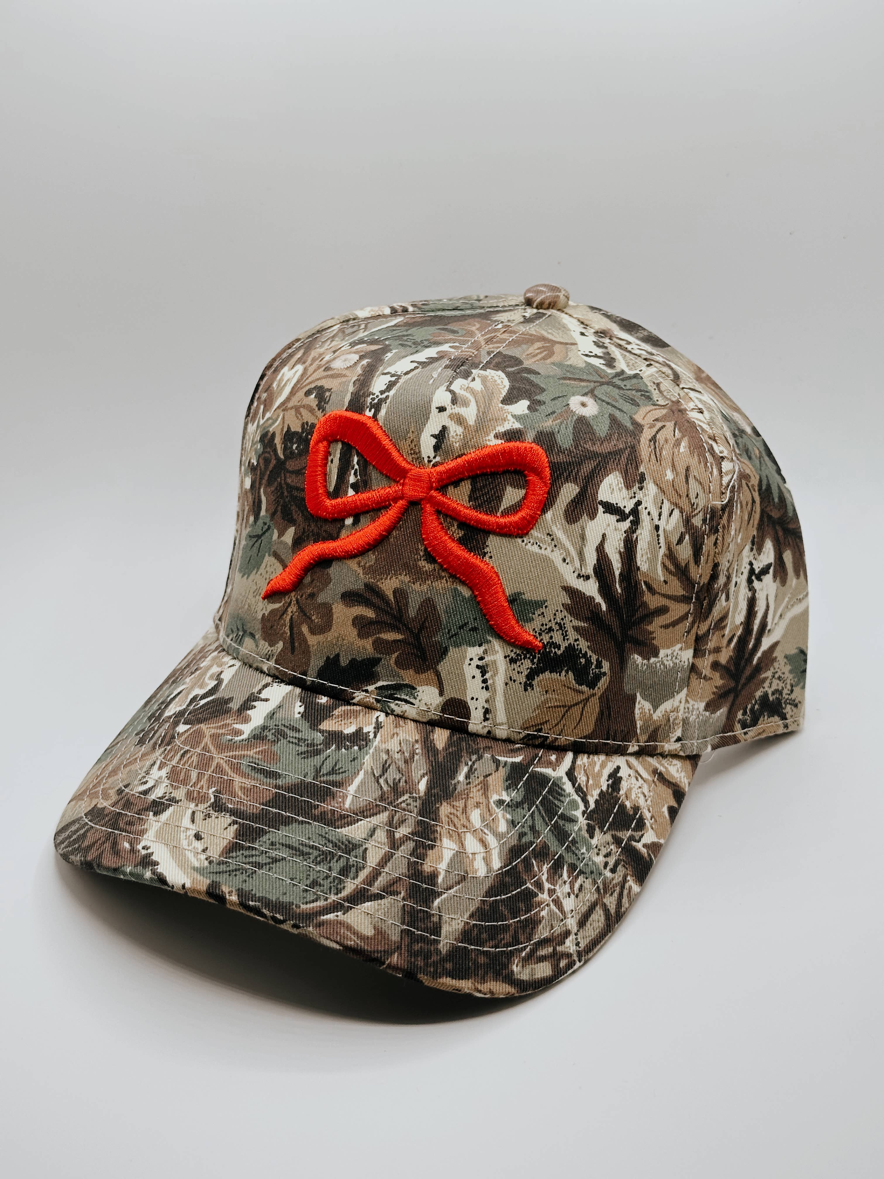 Nash & Co. - Wholesale Baseball Cap - Women's - Red Camo Bow Hat2