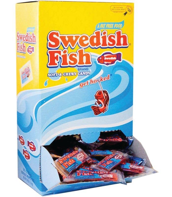 Red, White & Blue Swedish Fish 1.8lb - 6ct – I Got Your Candy