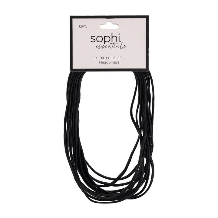 HÅRBAND 12-pack SVART för wholesale av Deluxe Import Trading