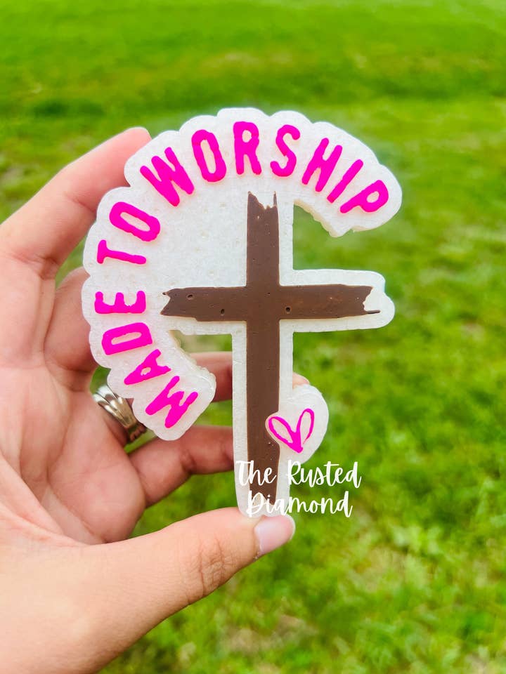 Made To Worship Freshie for wholesale by The Rusted Diamond