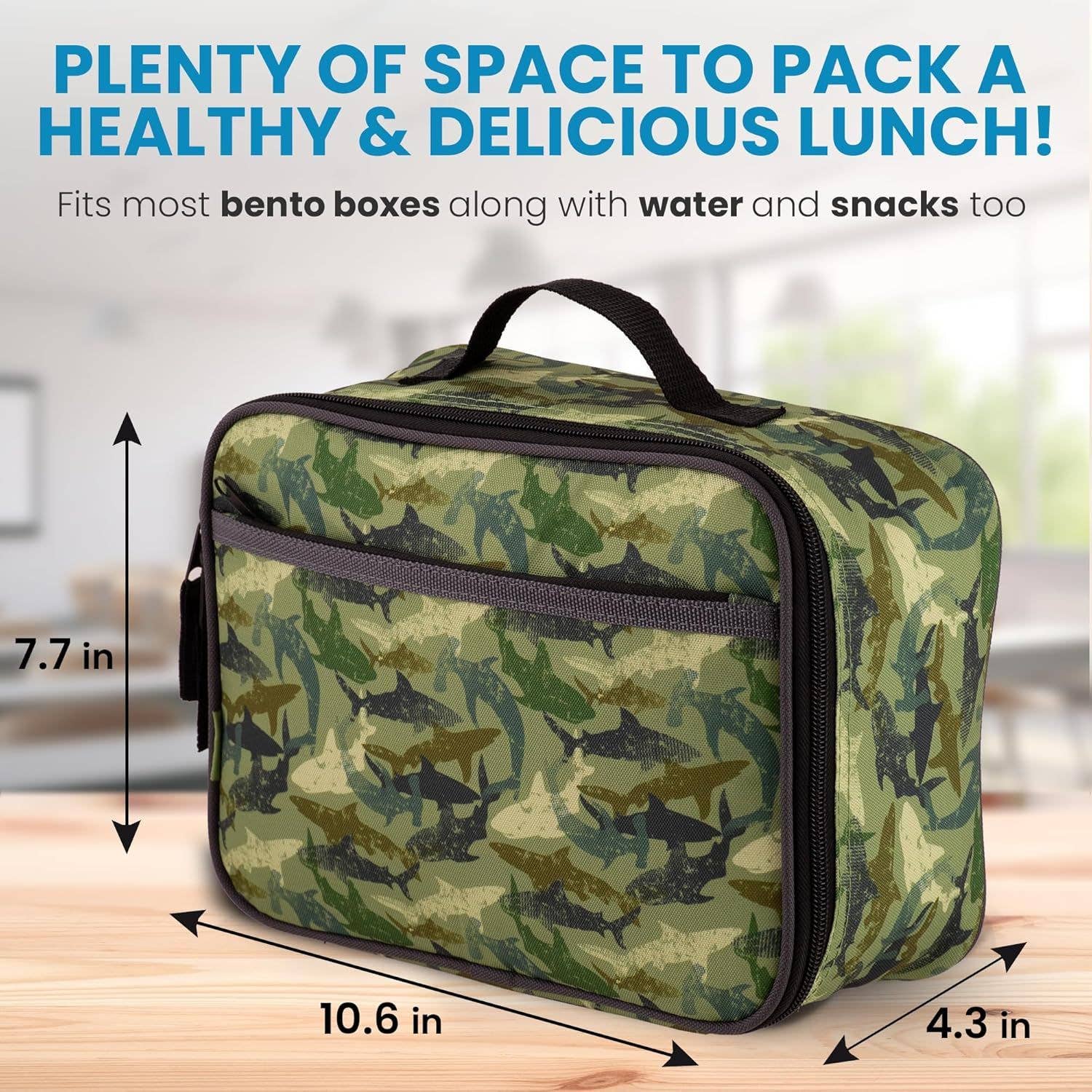 Zulay Kitchen - Wholesale Lunch Bag/Box - Kids - Insulated Lunch Bag With Spacious Compartment18