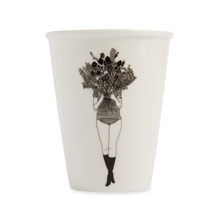 helen b – wholesale Drinking glass/cup – cup flower girl4