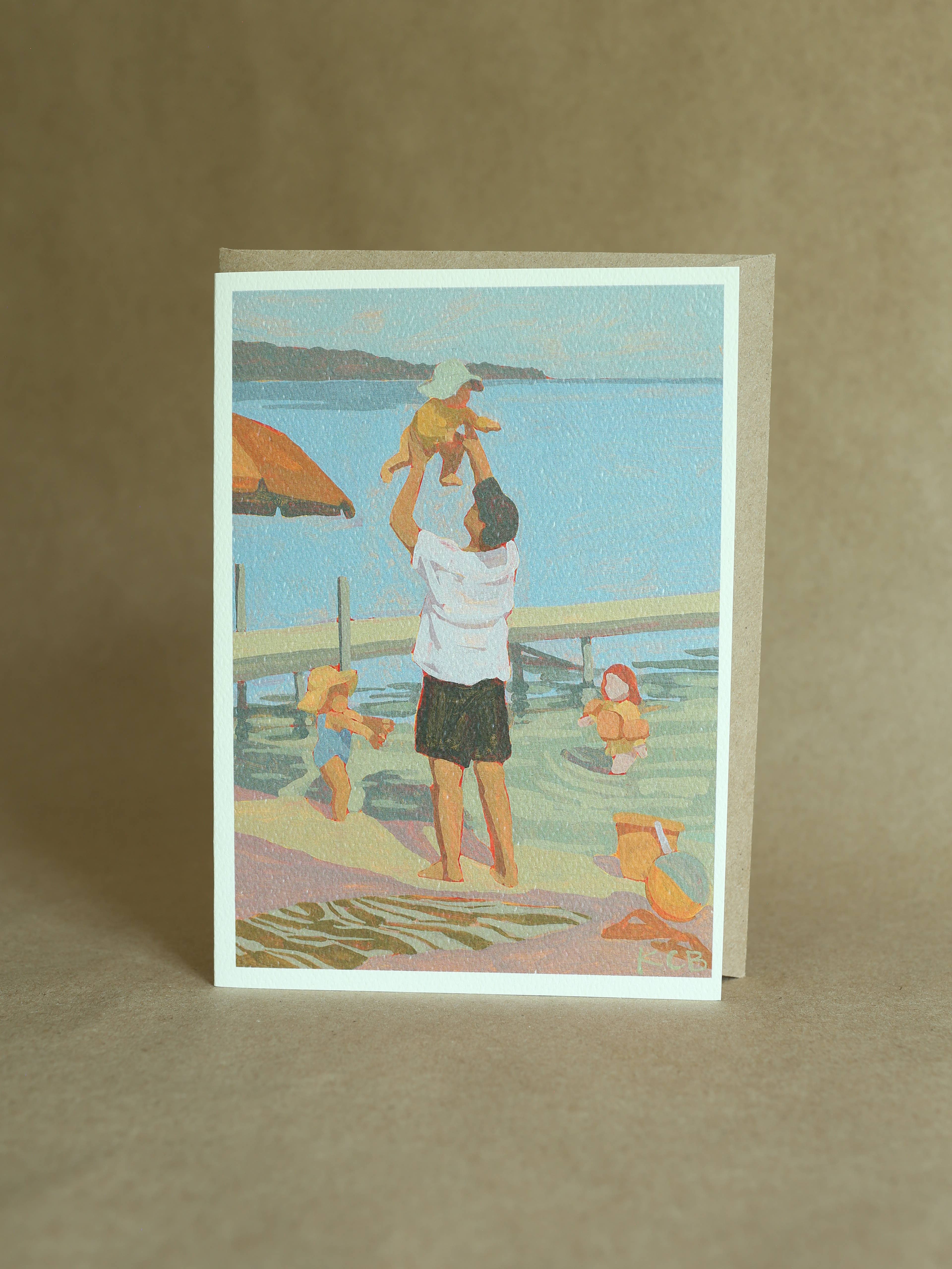 Katherine Corden Art - Wholesale Everyday Greeting Card - My Turn! | A6 Card + Envelope0