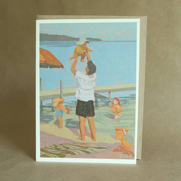 Katherine Corden Art - Wholesale Everyday Greeting Card - My Turn! | A6 Card + Envelope0