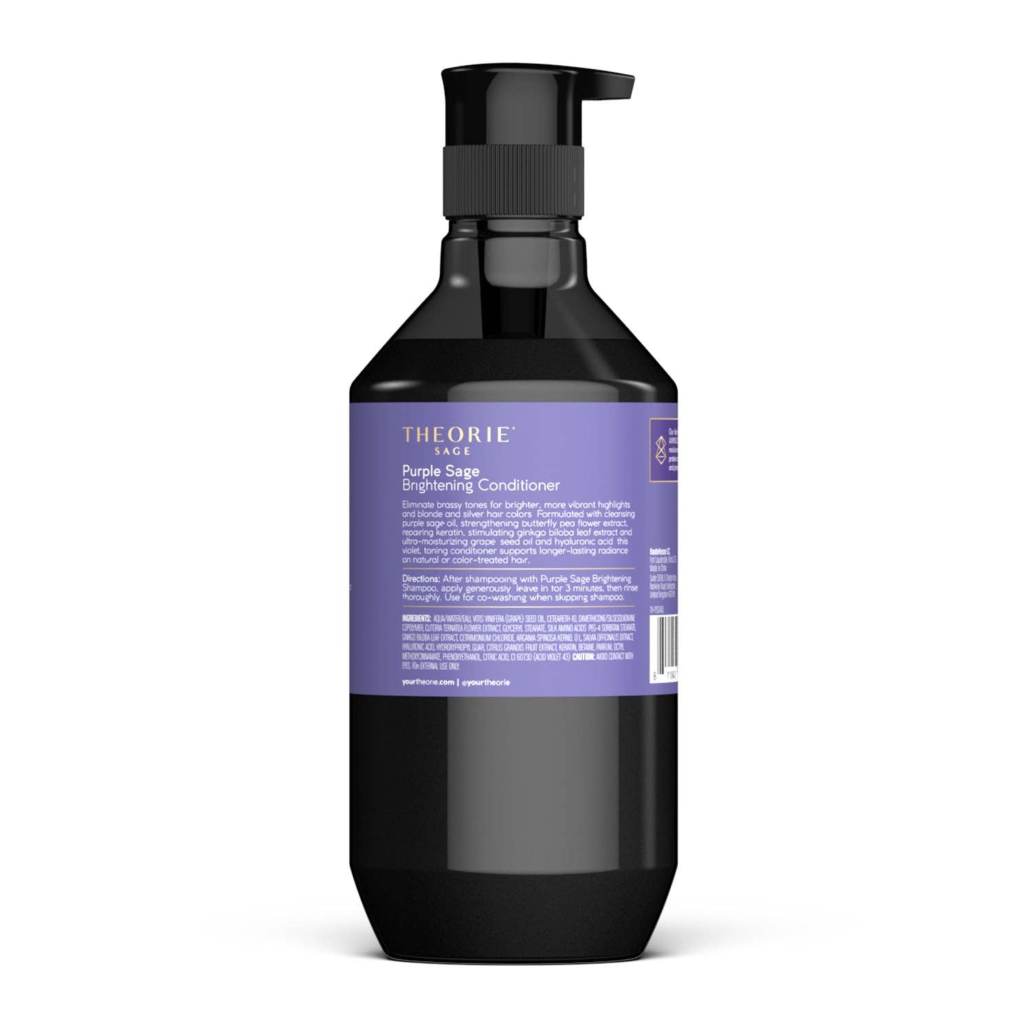 THEORIE - Wholesale Hair Conditioner - Purple Sage Brightening Conditioner1