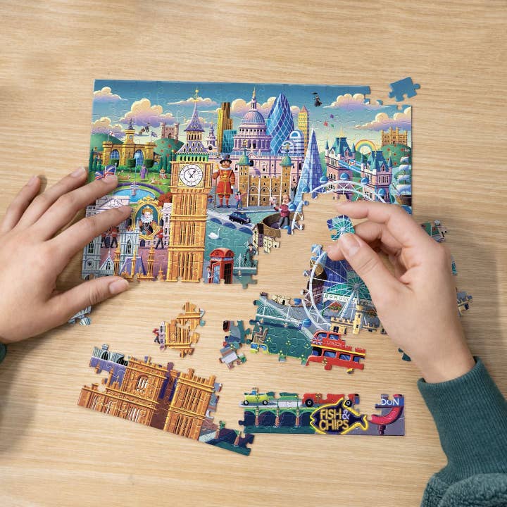 Boardwalk Puzzle Company - Wholesale Puzzle - Adult - London - Personal Puzzle - 210 Piece5