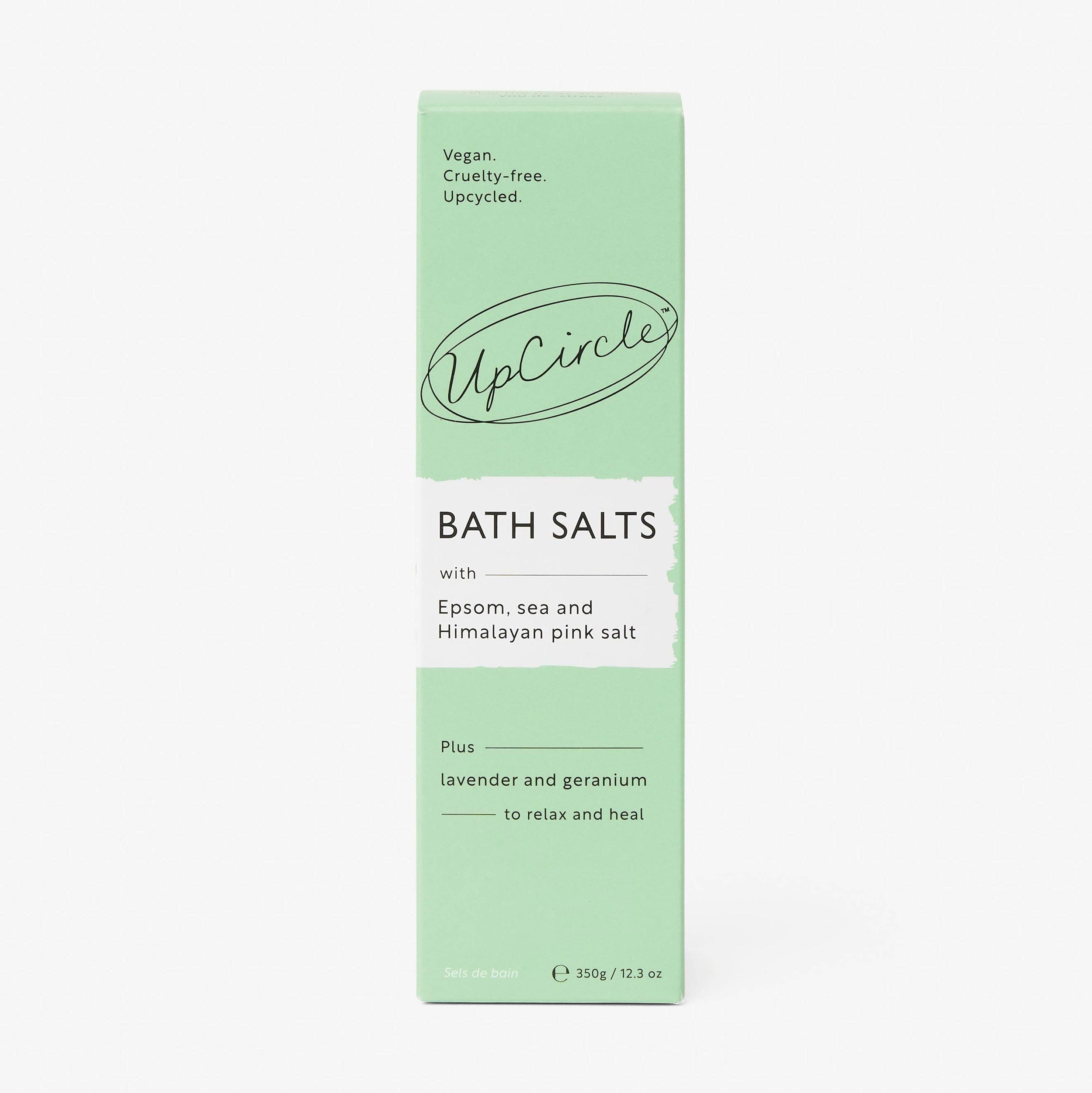VIAI Beauty - Wholesale Bath Salts - UPCIRCLE Bath Salts with Epsom, Sea and Himalayan Pink Salt1