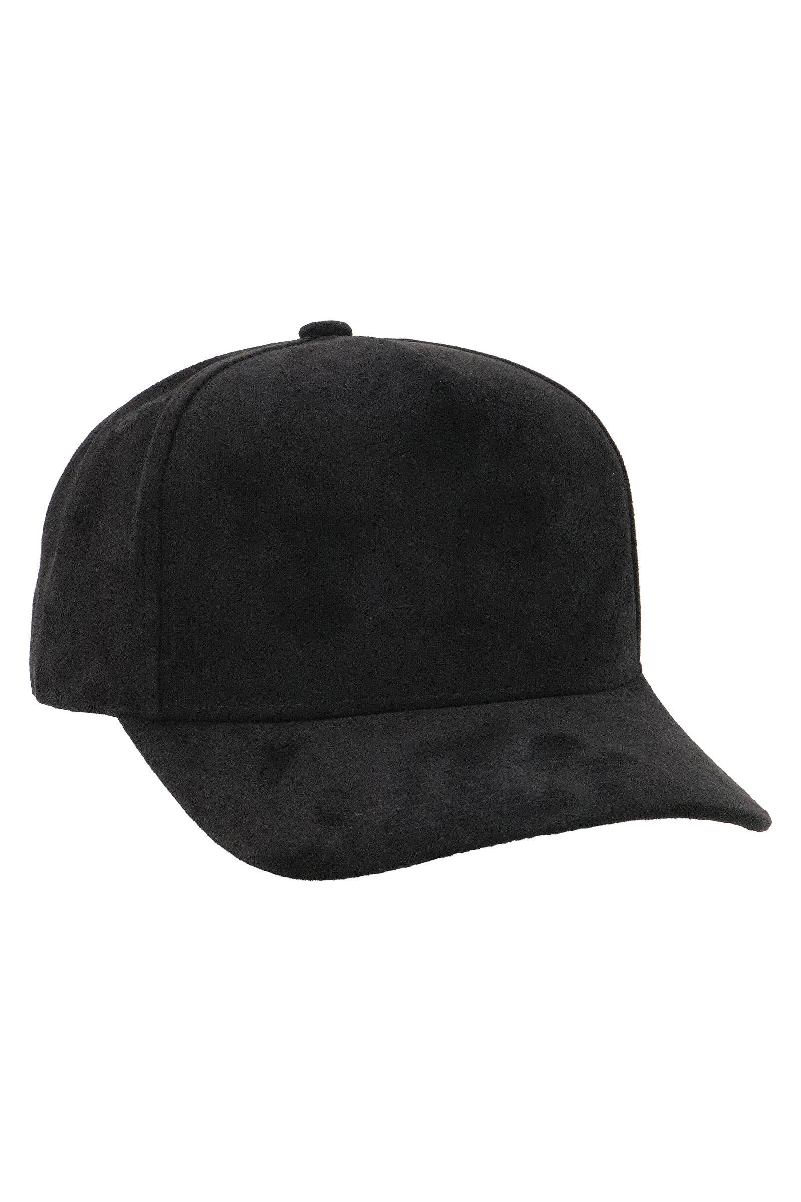 Cap Zone - Vente Casquette de baseball – unisexe - Casquette de baseball cinq panneaux en suédine vegan premium2