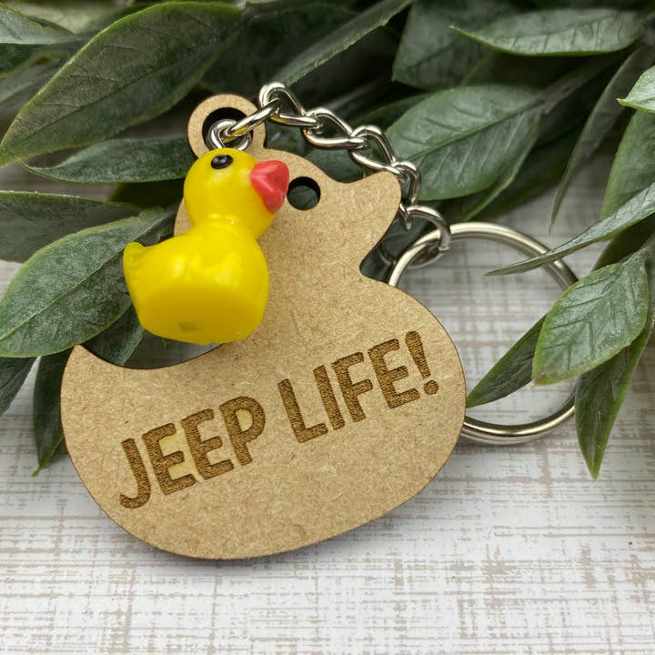Porte-clés Jeep Life pour la vente par Oak & Willow