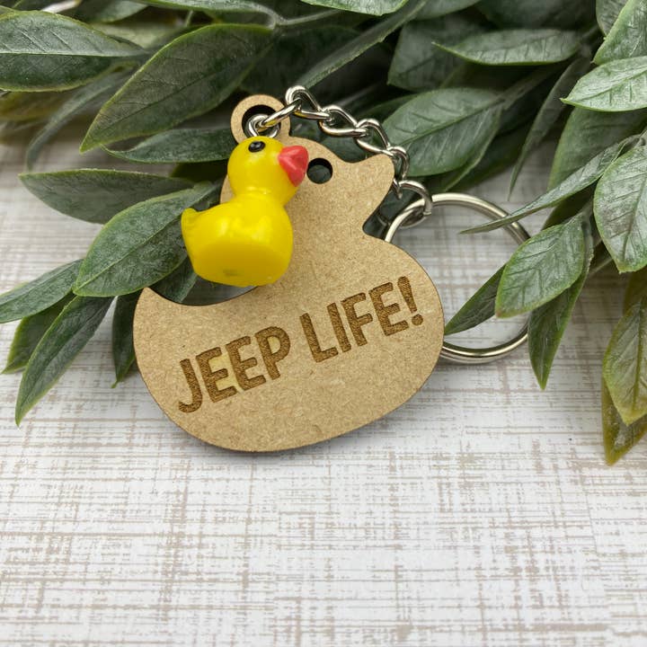 Jeep Life Keychain for wholesale by Oak & Willow