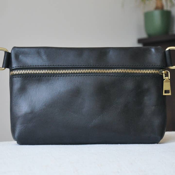 Zelaki Leather Company - Wholesale Belt Bag - Women's - Agow Belt Bag / Convertible Crossbody, Sling, and Belt Bag 4