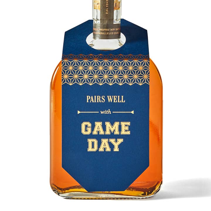 Día del Juego | Vino y Espíritu Etiqueta para venta al por mayor de Color Box Design & Letterpress