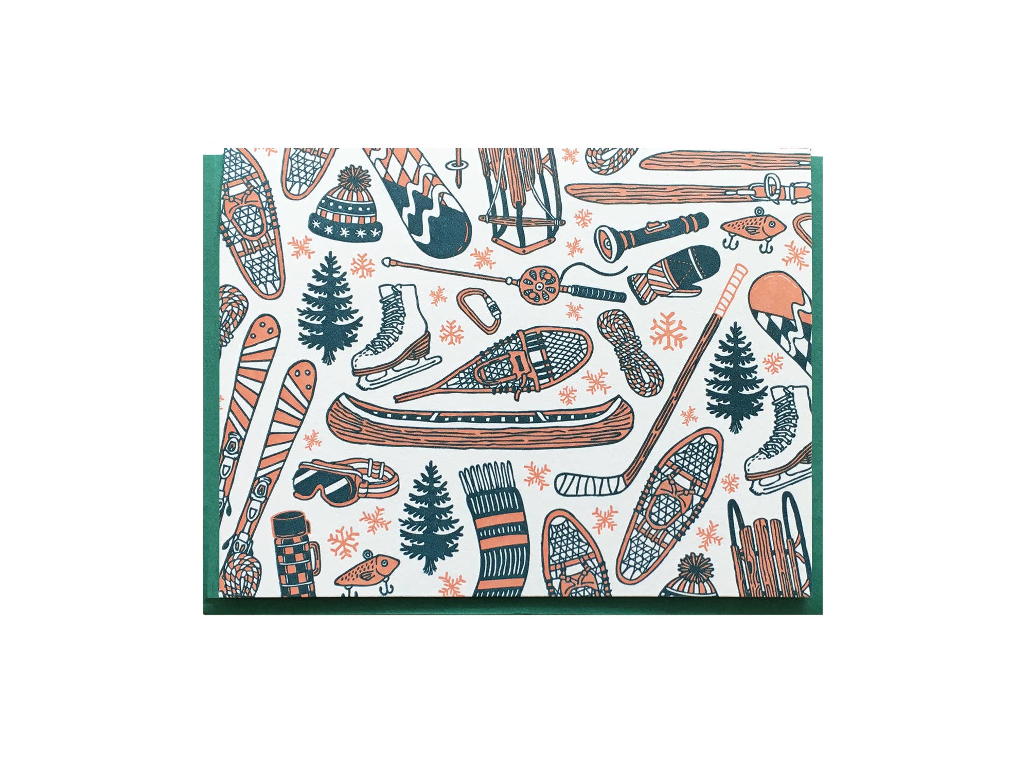 Noteworthy Paper & Press - Wholesale Season's Greetings Card - Winter Sports Card0