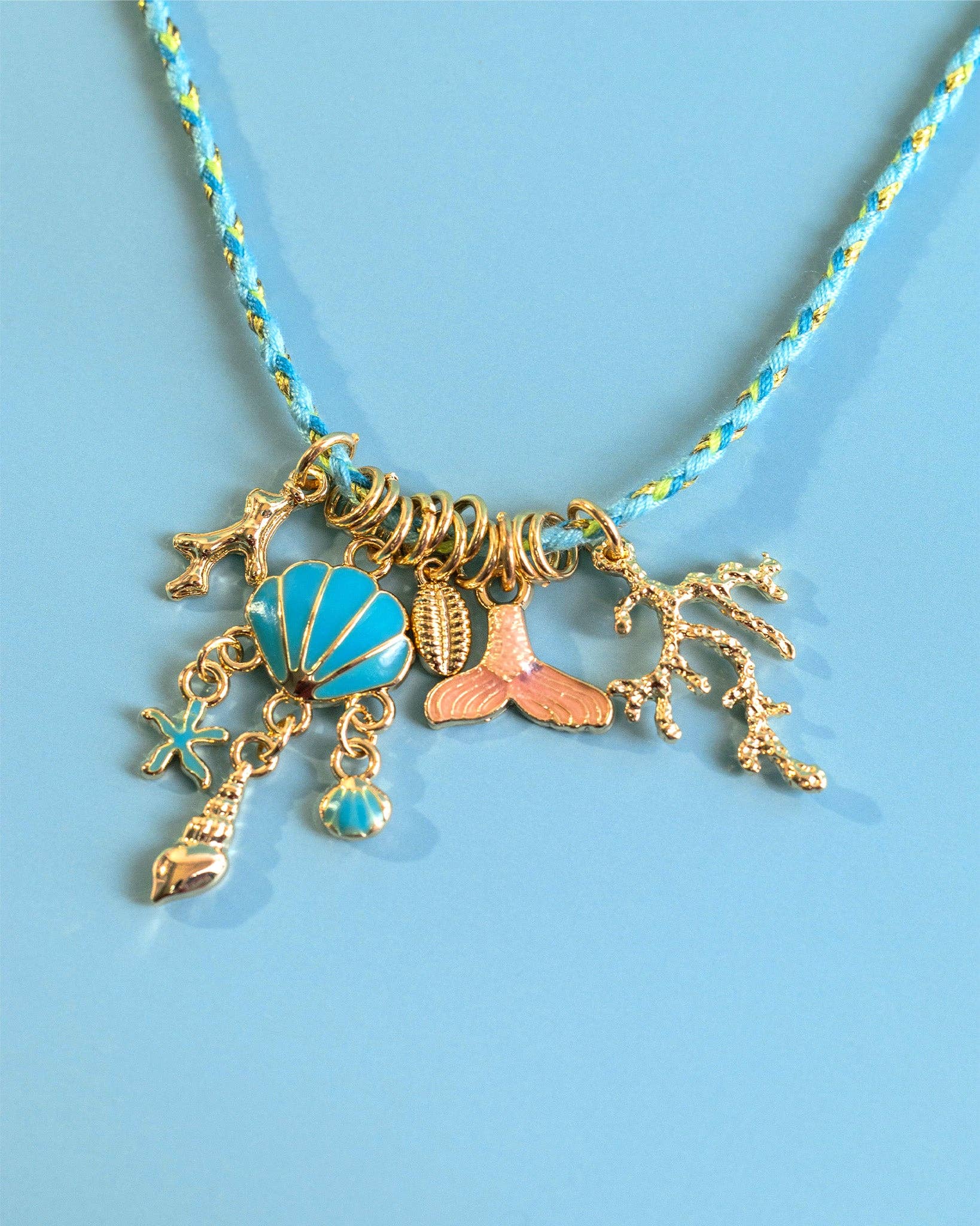 Sessori - Wholesale Pendant/Charm Necklace - Secrets of the Blue Tide Charm Necklace1