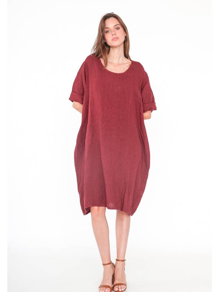 LINEN & COTTON HOUSE – Engroshandel Kjole - Dame – Linnedkjole 167 Forårs- og Sommerkøb31