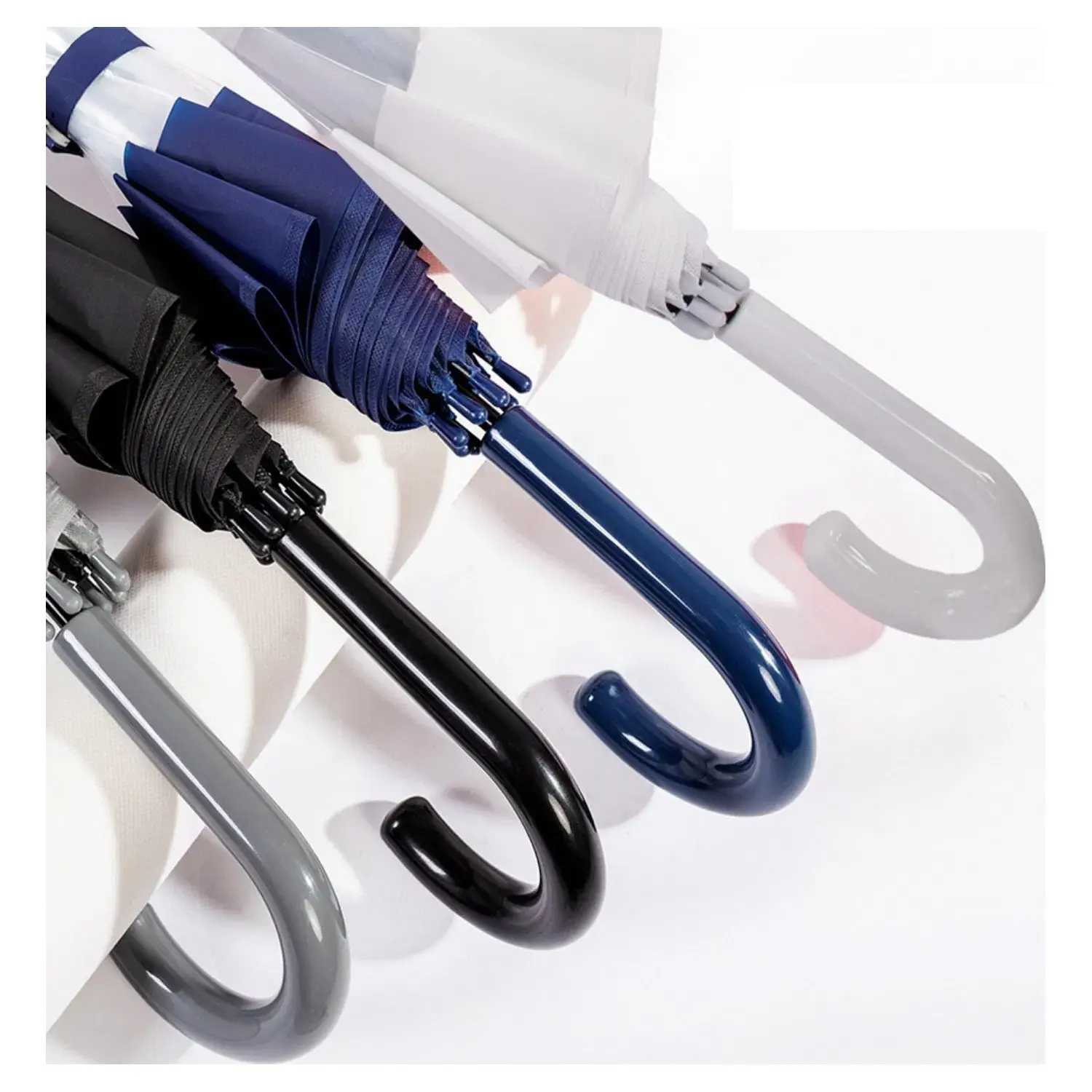 Superbia – wholesale Umbrella – Women's – Ladies Dome Shape Plastic See Through Long Stick Umbrella4