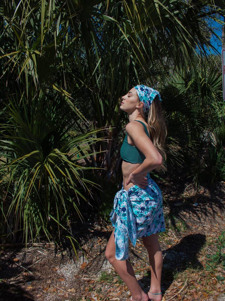 Splash PALM Sarong Rock für den Großhandel von Bella Rea Swim
