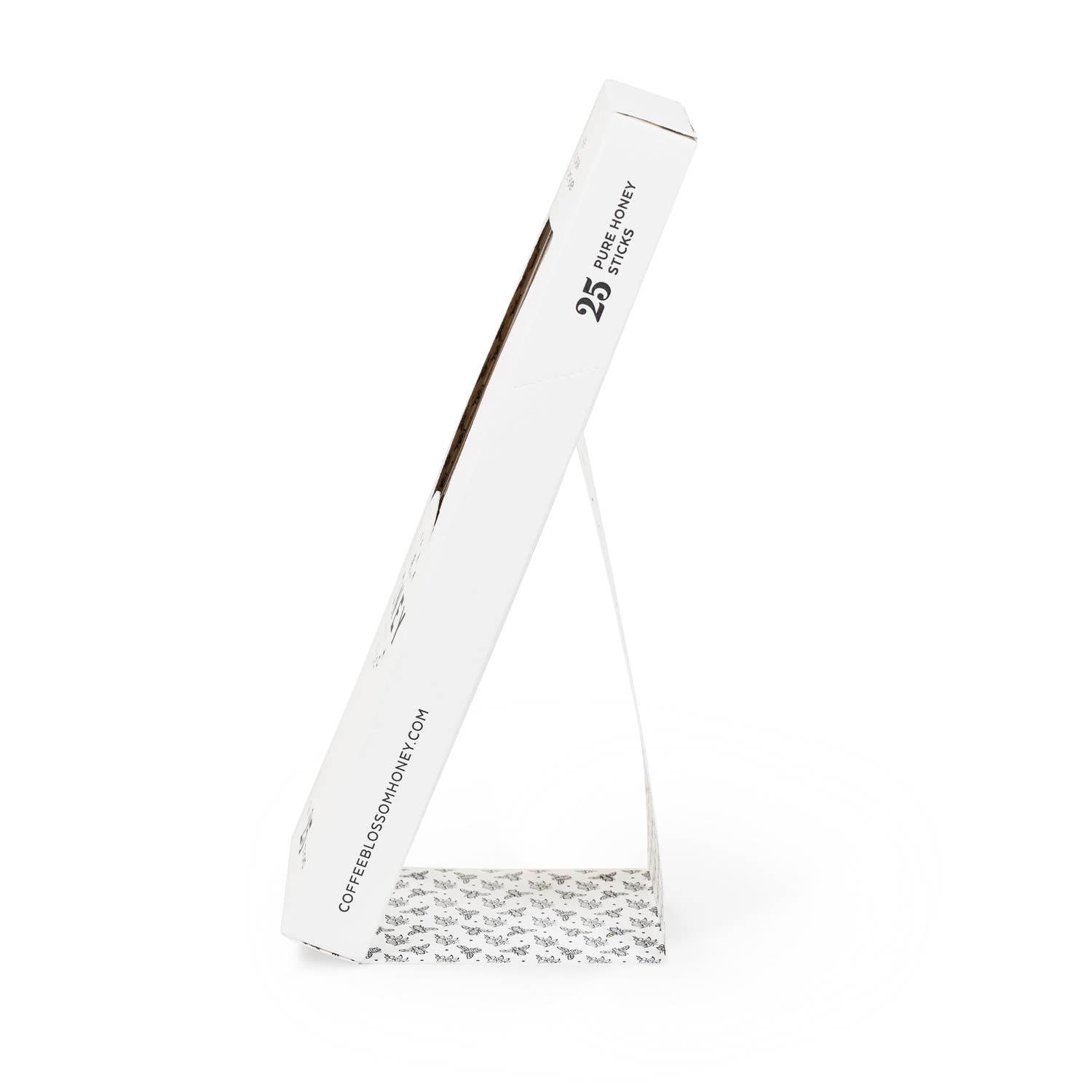 Coffee Blossom Honey - Wholesale Honey - Coffee Blossom Honey - Kickstand Box (box of 25 honeysticks)1