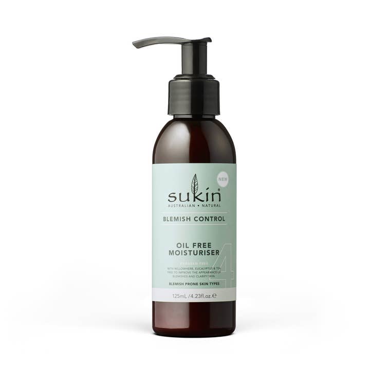 Blemish Control Oil Free Moisturiser 125ml for wholesale by Sukin UK