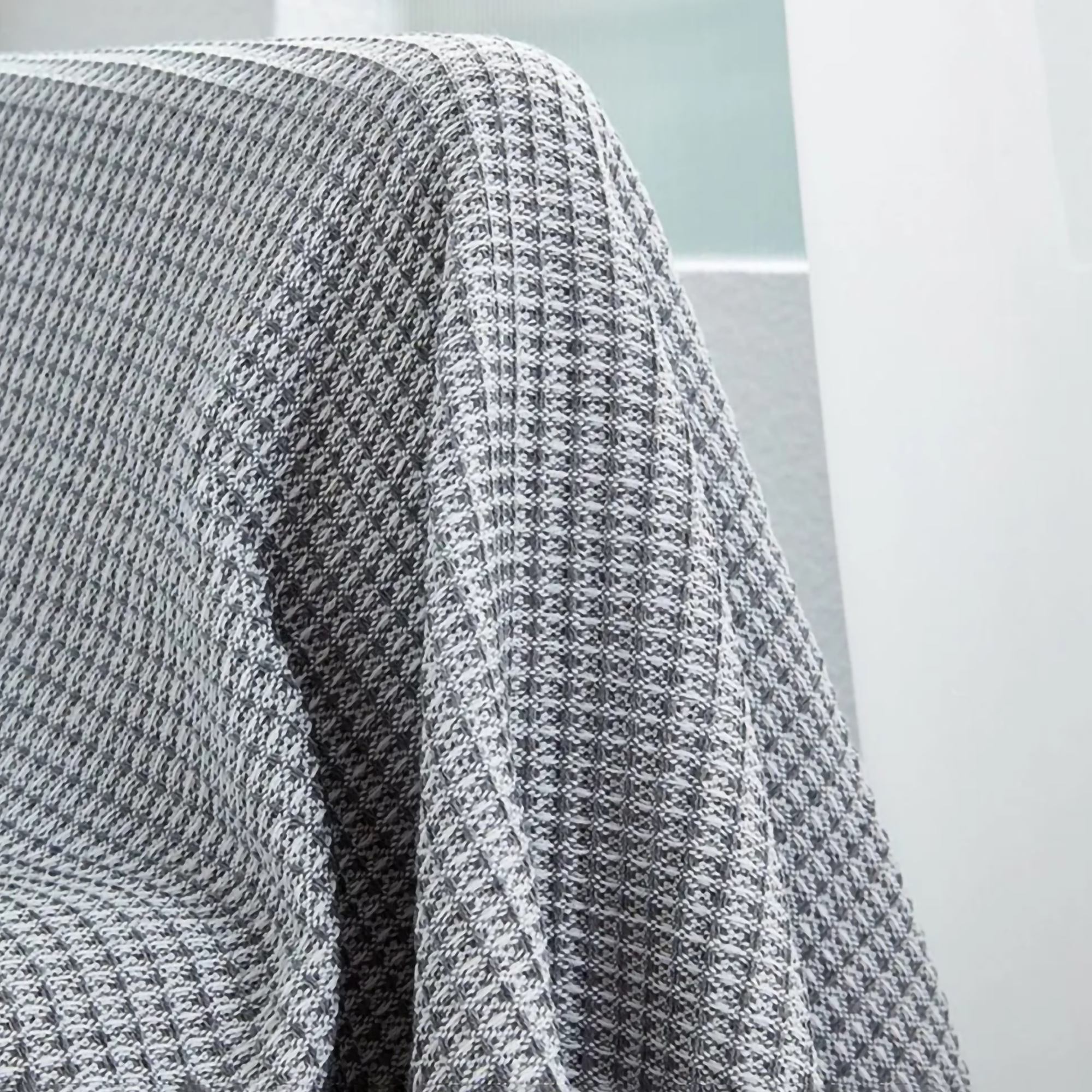 Q VITA - Wholesale Chair/Sofa Slipcover - Cotton Woven Sofa Slipcover - Grey3