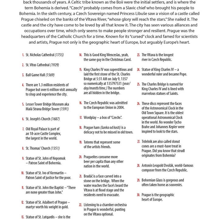 Boardwalk Puzzle Company - Wholesale Puzzle - Adult - Prague - 500 Piece3