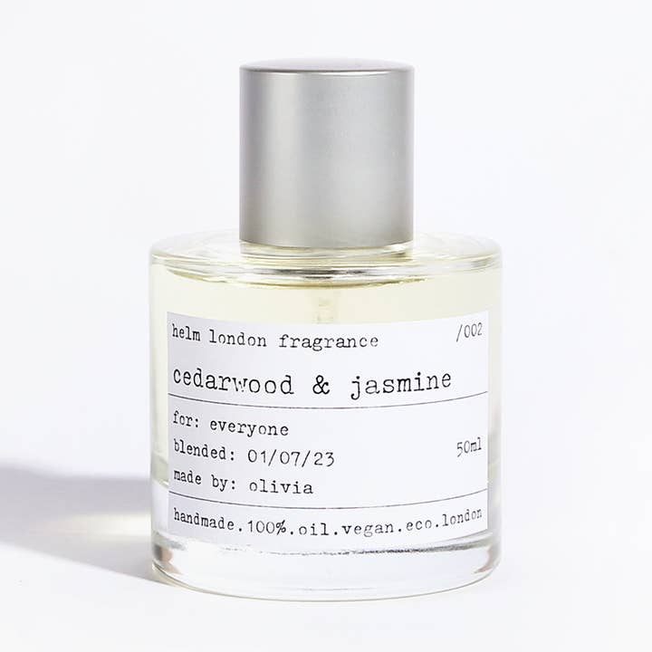 Helm London - Wholesale Fragrance Oil - Cedarwood & Jasmine Fragrance - 50ml0