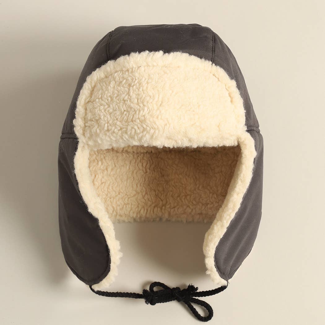 Fashion City - Wholesale Trapper/Bomber Hat - Women's - Warm Sherpa Winter Trapper Hat with Ear Flaps1