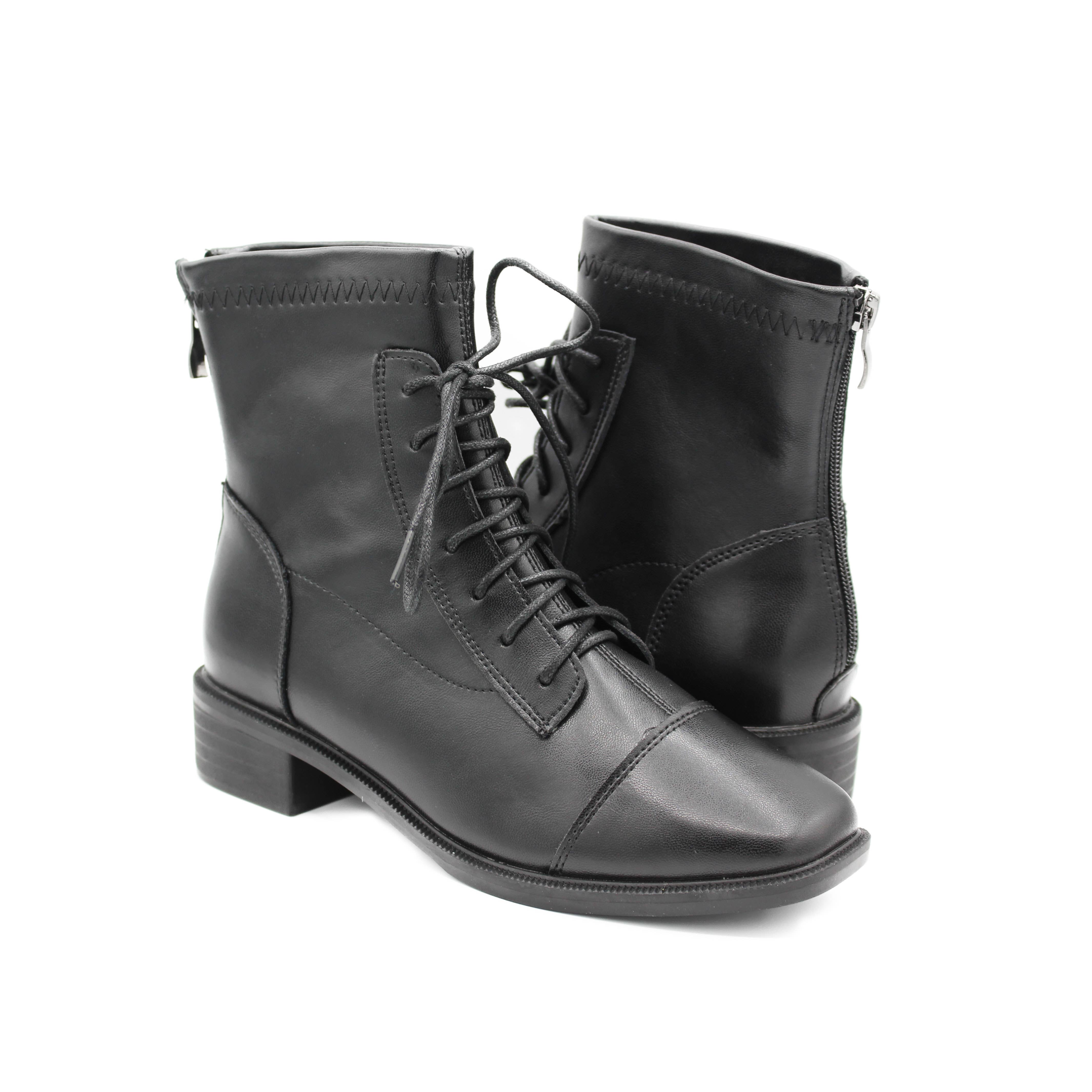 Negro Zerimar Women’s Boots: Stylish & Comfortable with Heel for wholesale on Faire0