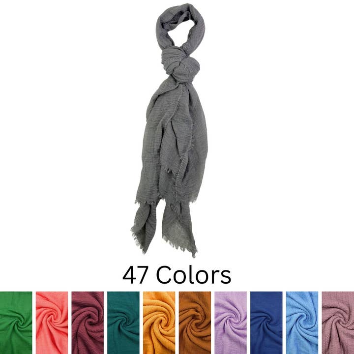 Humble Hilo - Wholesale Scarf - Women's - Humble Hilo Boho Scarf
