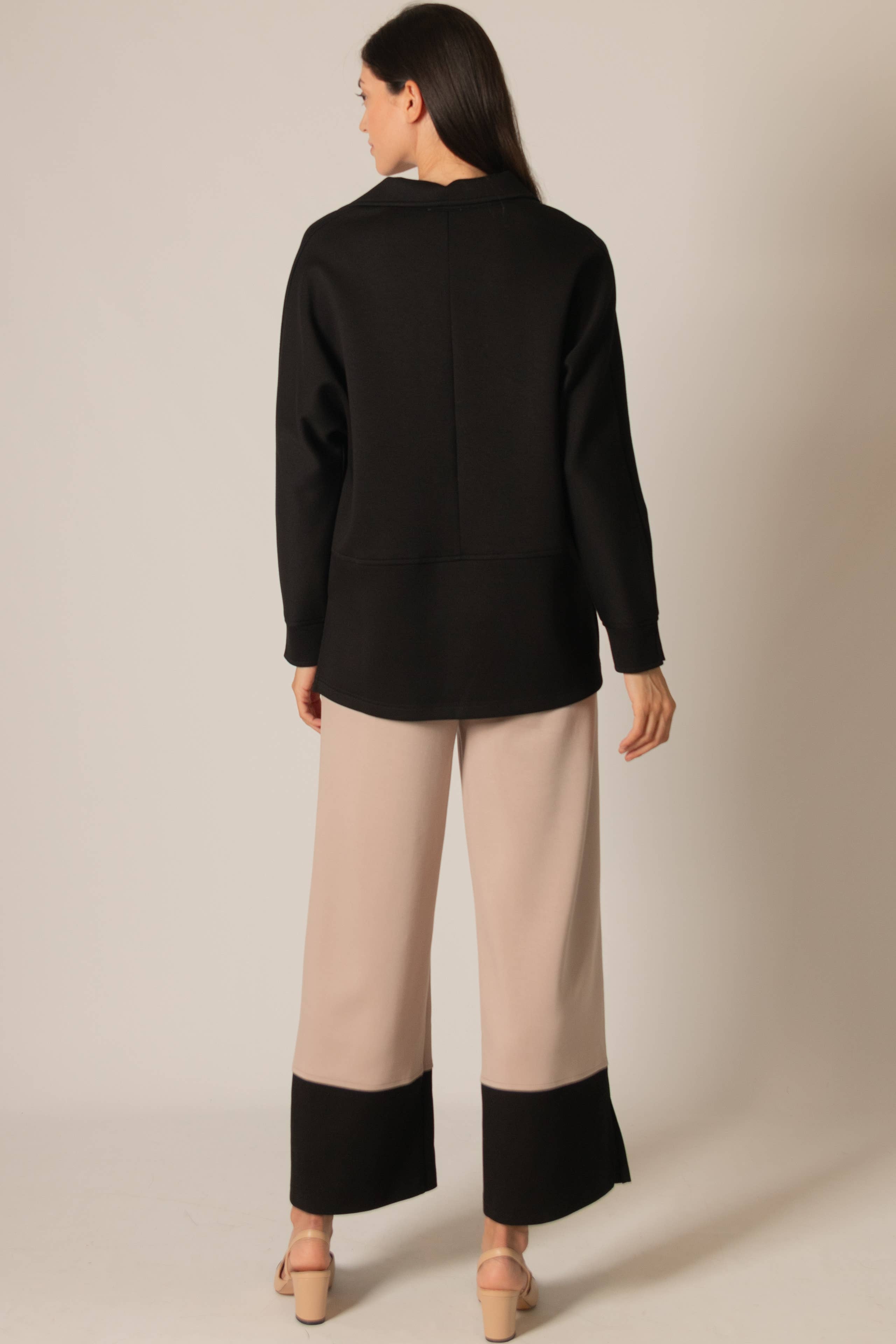 P. CILL - Wholesale T-Shirt - Women's - P. CILL Butter Modal Collared Long Sleeve Top18