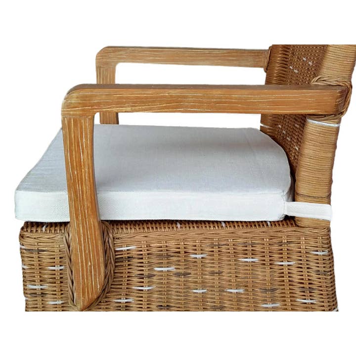 Voglrieder - Wholesale Chair - Dining room chairs set with armrests 2 pieces rattan chair brown17