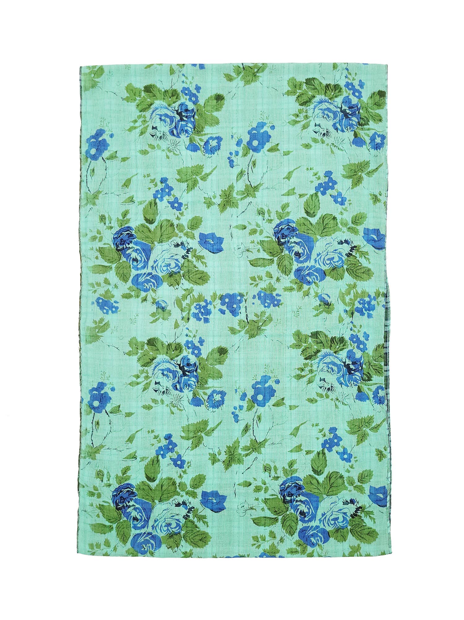 Raj Trading & Imports (USA) Inc. - Wholesale Scarf - Women's - Flora Reversible Floral Plaid Print Infinity Scarf5