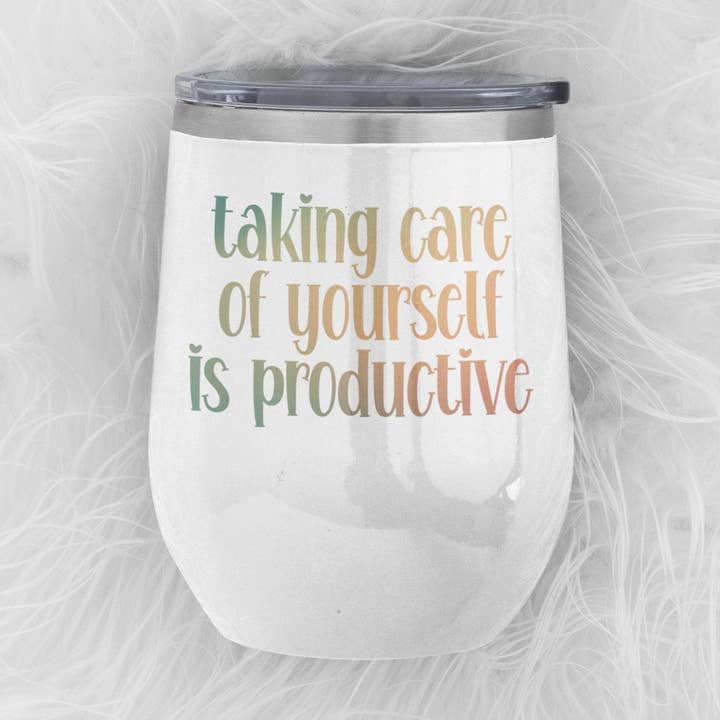 Self Care non è Selfish Wine Tumbler per la vendita all'ingrosso da parte di 34Designed