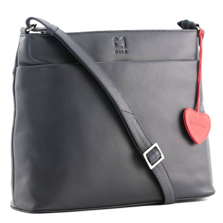 Anishka Grande Mala a Tiracolo - 7346 75 por atacado de Mala Leather