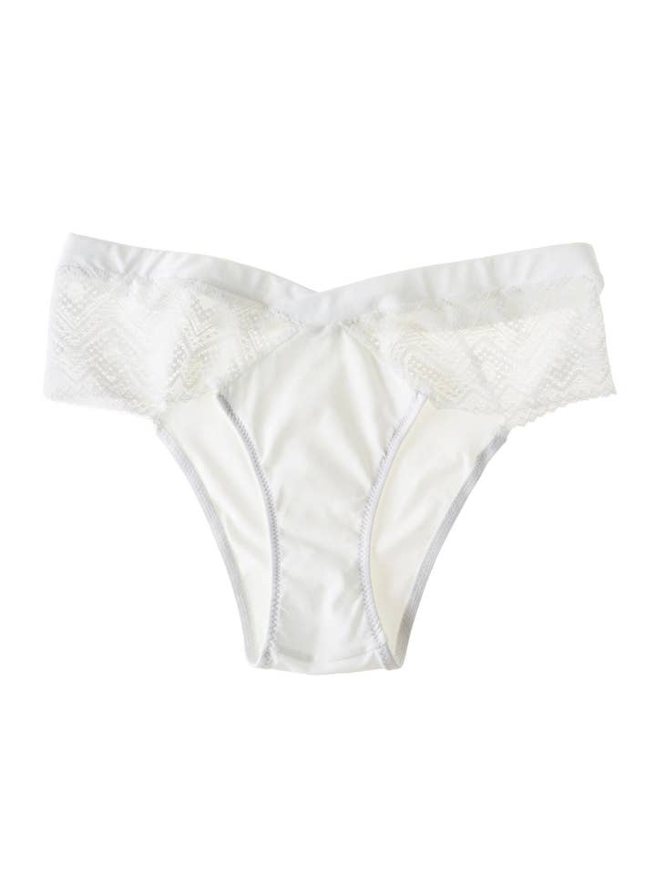 BIKINI BLANC CLASSIQUE pour la vente par MERRI Intimates