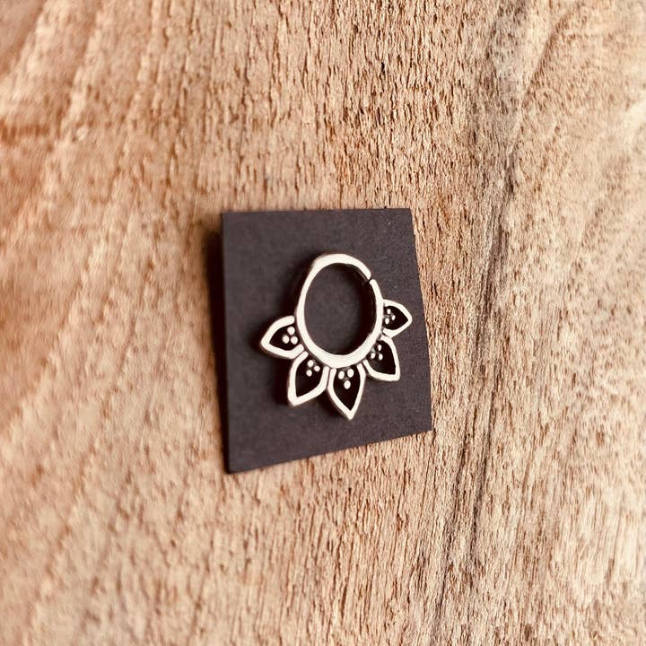 Kaali Boutique – wholesale Nose ring – Nose Ring Septum Hoop Sterling Silver 925 , Septum Jewelry, Septum Hoop, Daith Earring, Ethnic Jewellery, Boho, Hypoallegernic2