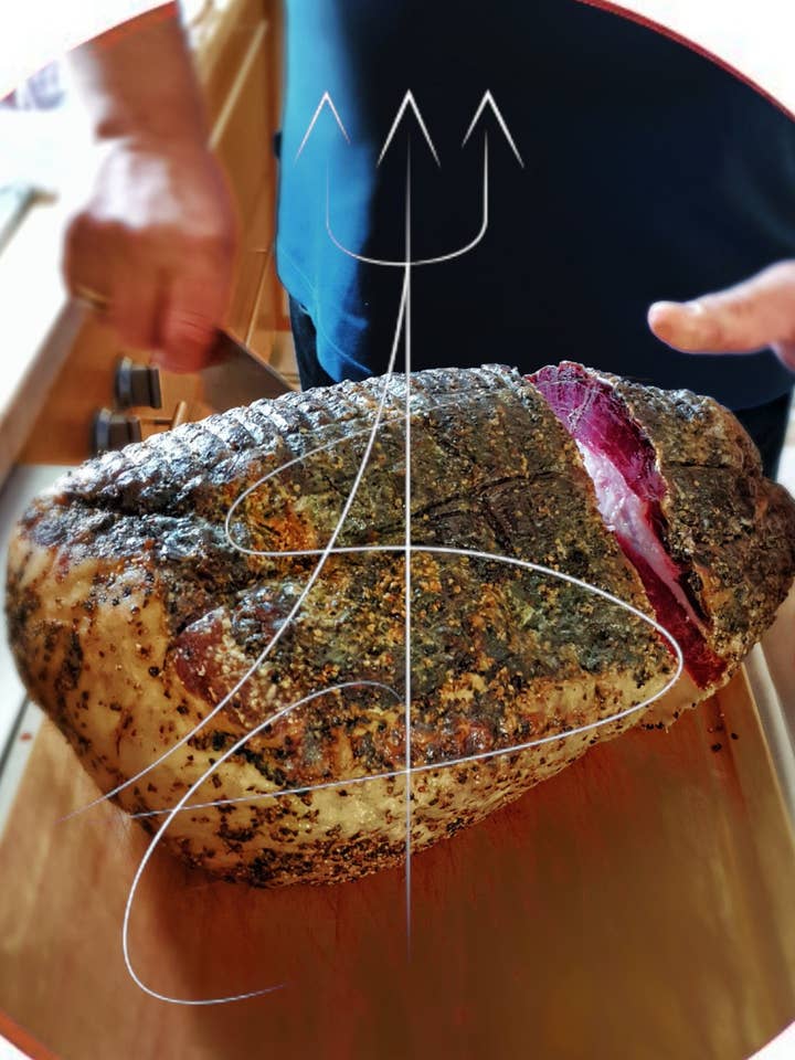 CRŪS Di Mangalica maturado por 18 meses+ com tripa natural por atacado de Crūs (Adiuvas Naturæ)