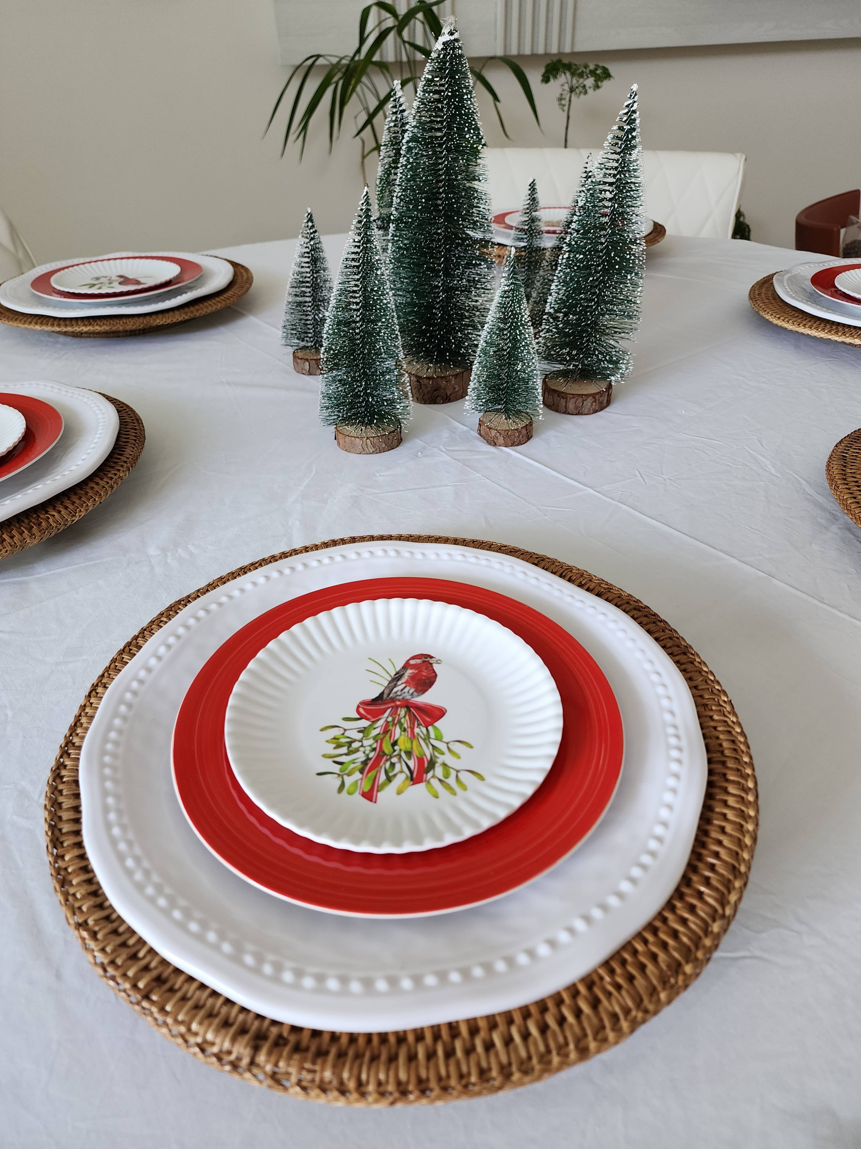 Artifacts Trading Company – wholesale Charger plate – Rattan Solid Weave Charger Plate3