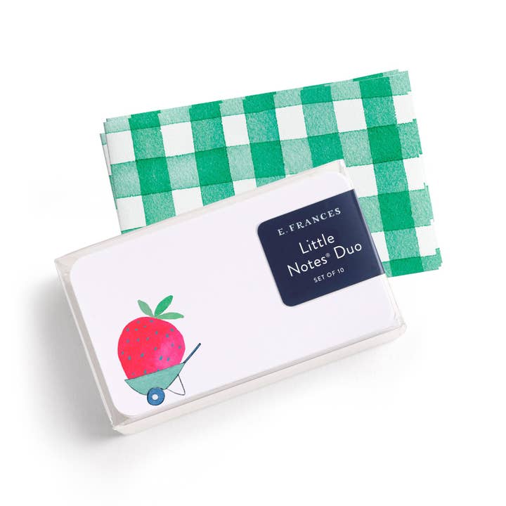 Strawberry Little Duo Set for wholesale by E. Frances Paper