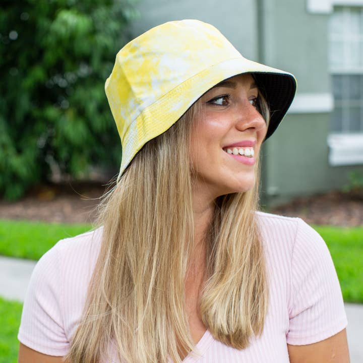 Lelaffet - Wholesale Vissershoedje - Dames - TIE DYE BUCKET HAT dames Zomerhoed Zonnehoed dames katoen16
