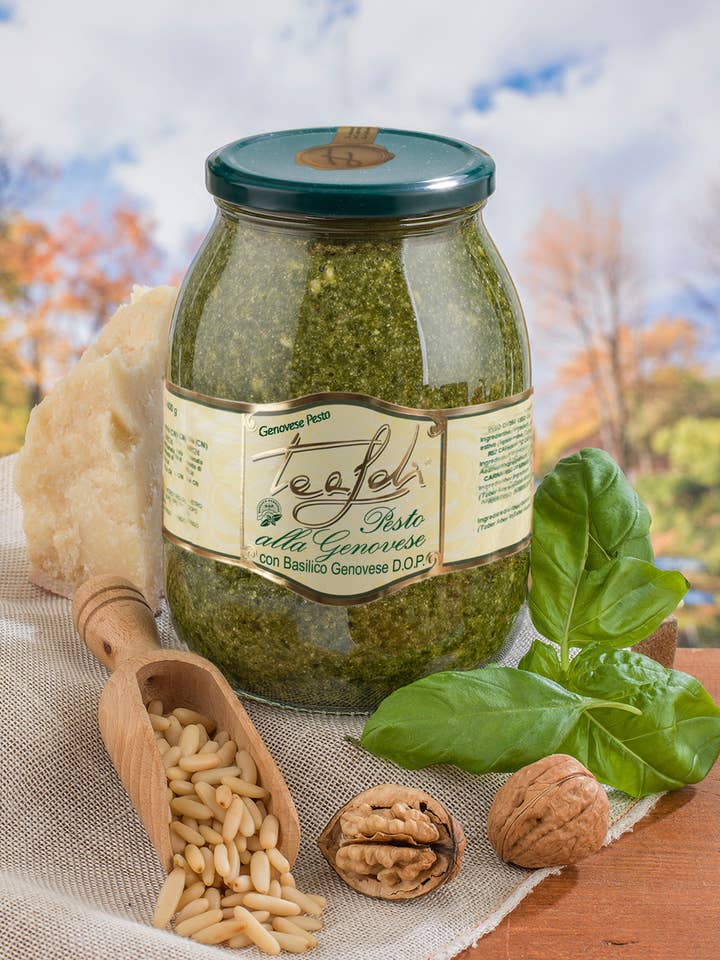 Pesto Alla Genovese 1000g för wholesale av ANTICO PASTIFICIO TEALDI SRL (Tealdi)