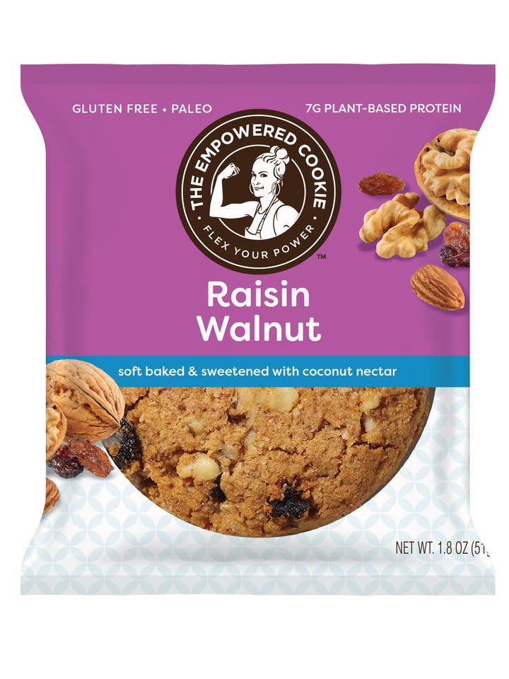 Raisin Walnut Spice Cookie for wholesale by The Empowered Cookie