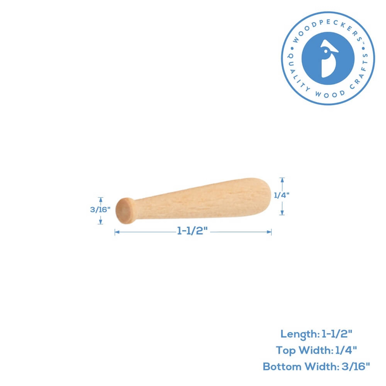 Woodpeckers Crafts - Wholesale DIY Craft Kit - Craft Bats5