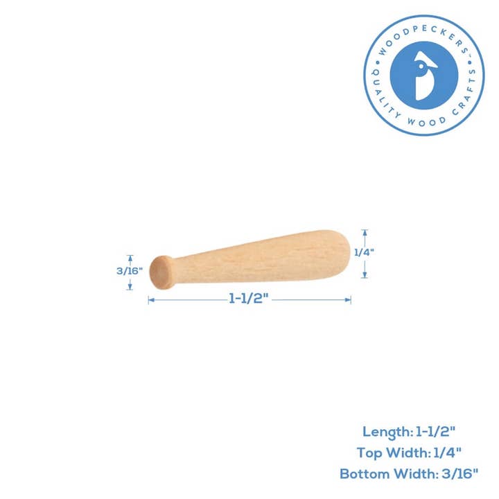 Woodpeckers Crafts - Wholesale DIY Craft Kit - Craft Bats5