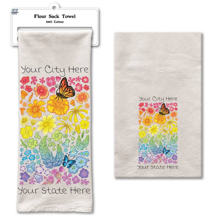 SF Mercantile - Wholesale Tea Towel - Customizable Flour Sack Tea Towel 22" x 36"2