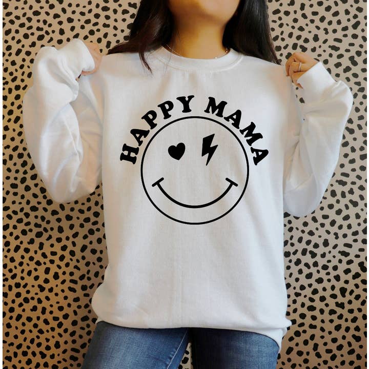Happy Mama Sweatshirt voor wholesale door veryHOU