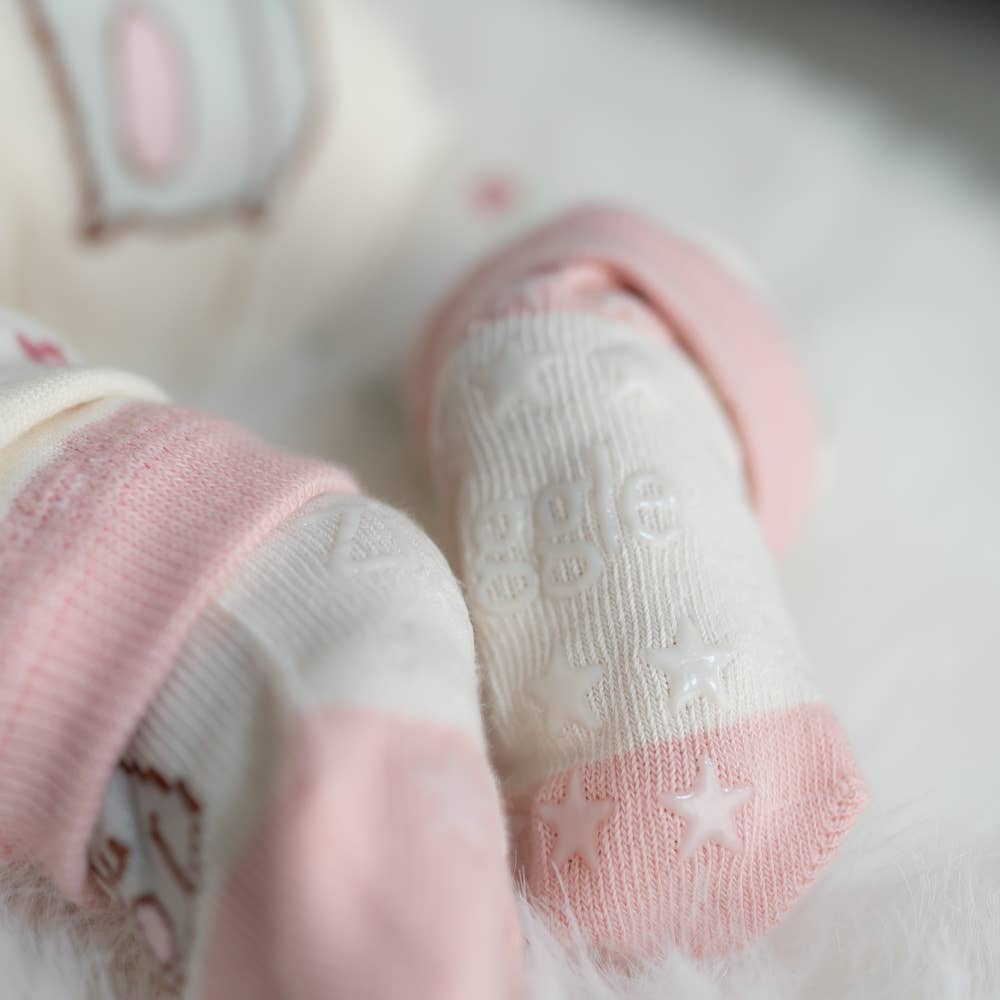 Ziggle Baby - Wholesale Clothing Set - Baby - Bunnies Cream Leggings and Socks Set10