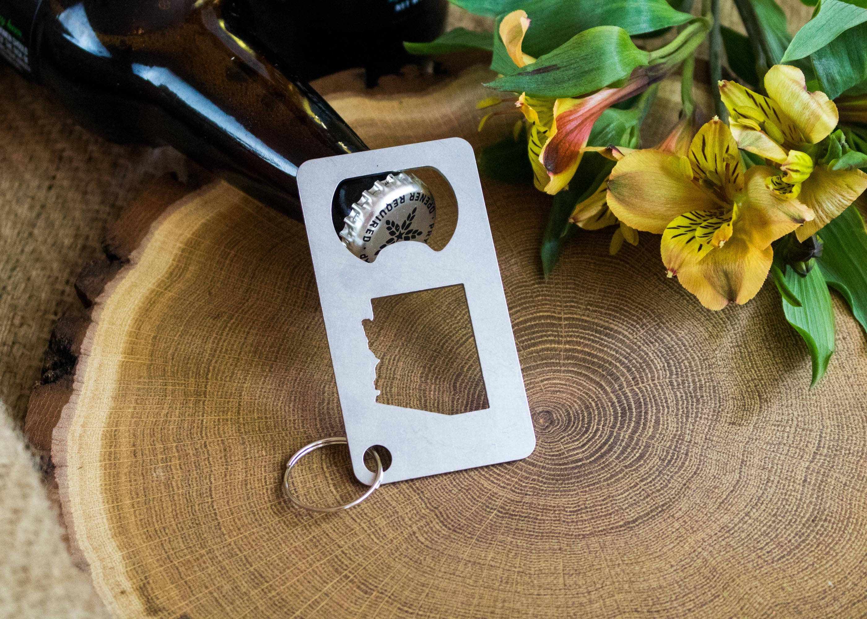 Iron Maid Art - Wholesale Bottle/Wine Opener - Arizona State Stainless Steel Beer Bottle Opener Gift Bar5
