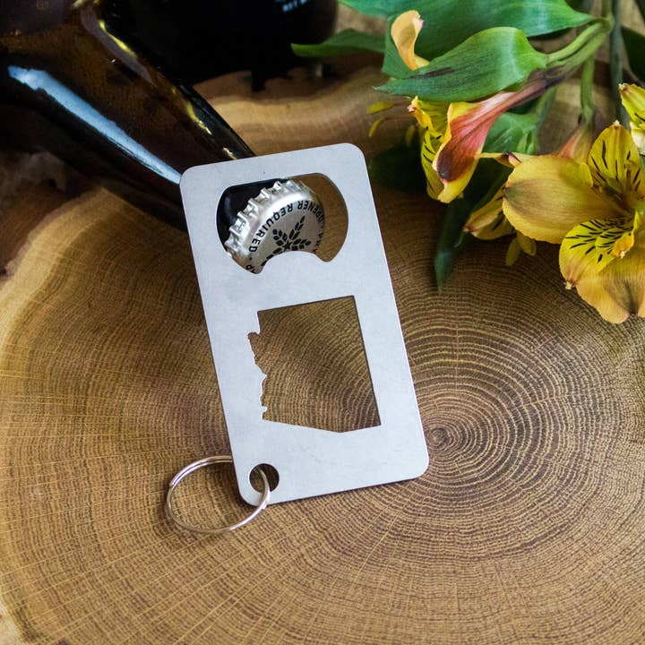 Iron Maid Art - Wholesale Bottle/Wine Opener - Arizona State Stainless Steel Beer Bottle Opener Gift Bar5