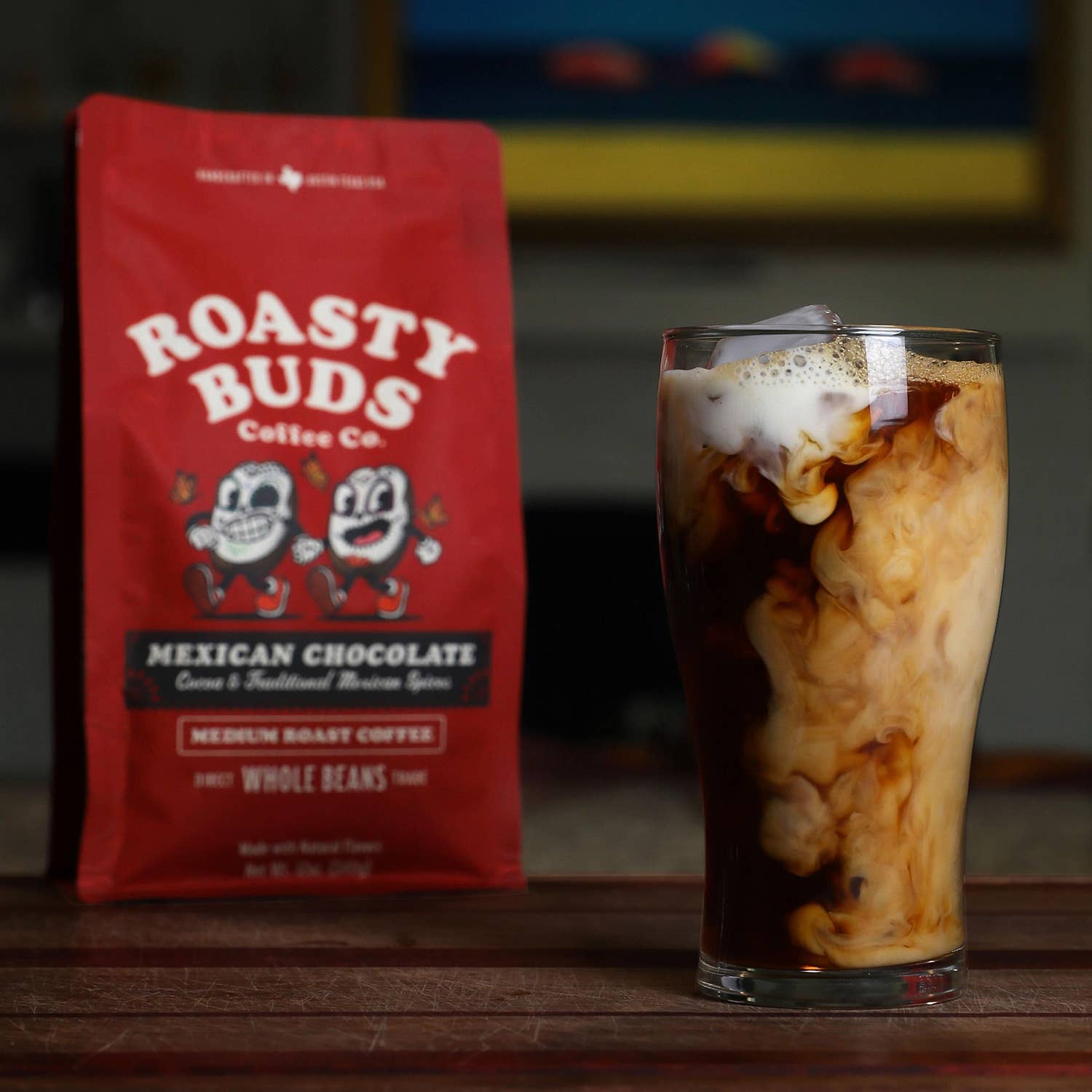 Roasty Buds Coffee Co. - Wholesale Coffee Beans - Mexican Chocolate Coffee | Silky Cocoa & Cinnamon Blend3